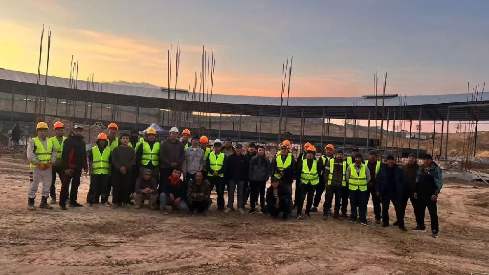 一線直擊：亞新窯爐海外項目建設現(xiàn)場